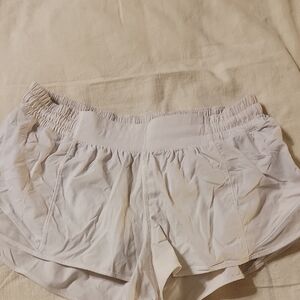 Light Beige Athletic Shorts